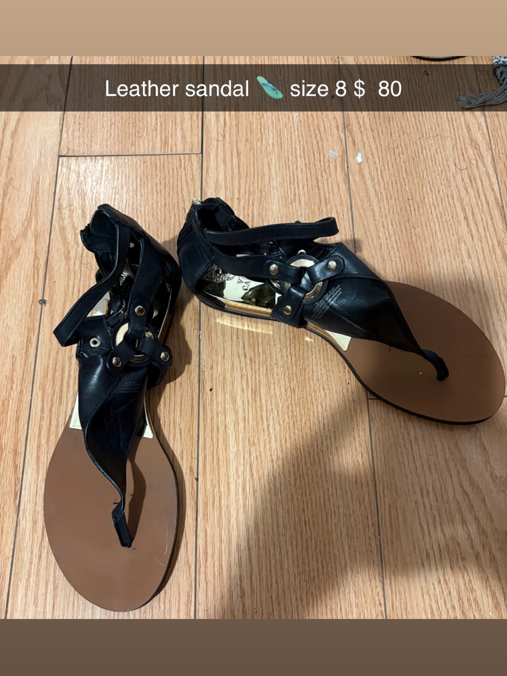Vince c leather sandal 🩴 size 8